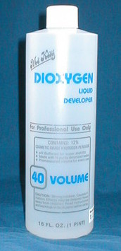 V40 hydrogen peroxide for hairdressing