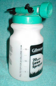 garden sprayer for use with hydrogen peroxide